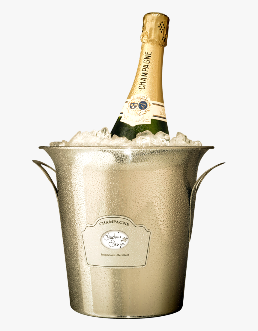 champagne in ice bucket