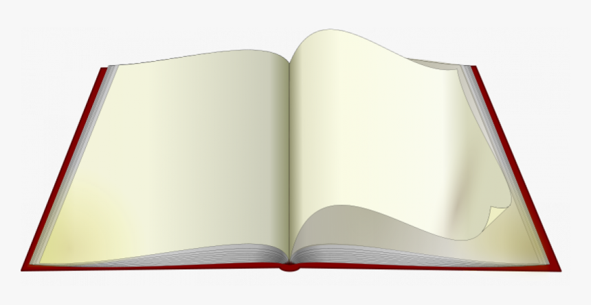 Open Book Vector Graphics - Open Book Pages Png, Transparent Png
