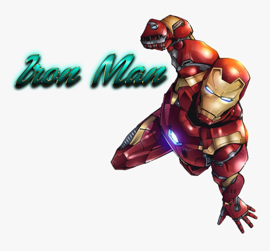 Iron Man Free Desktop Background - Iron Man Marvel Superheroes, HD Png Download