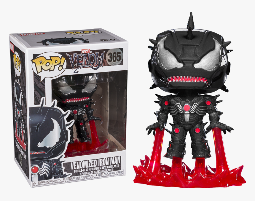 Venomized Iron Man Pop Vinyl Figure - Funko Pop Venomized Iron Man, HD Png Download