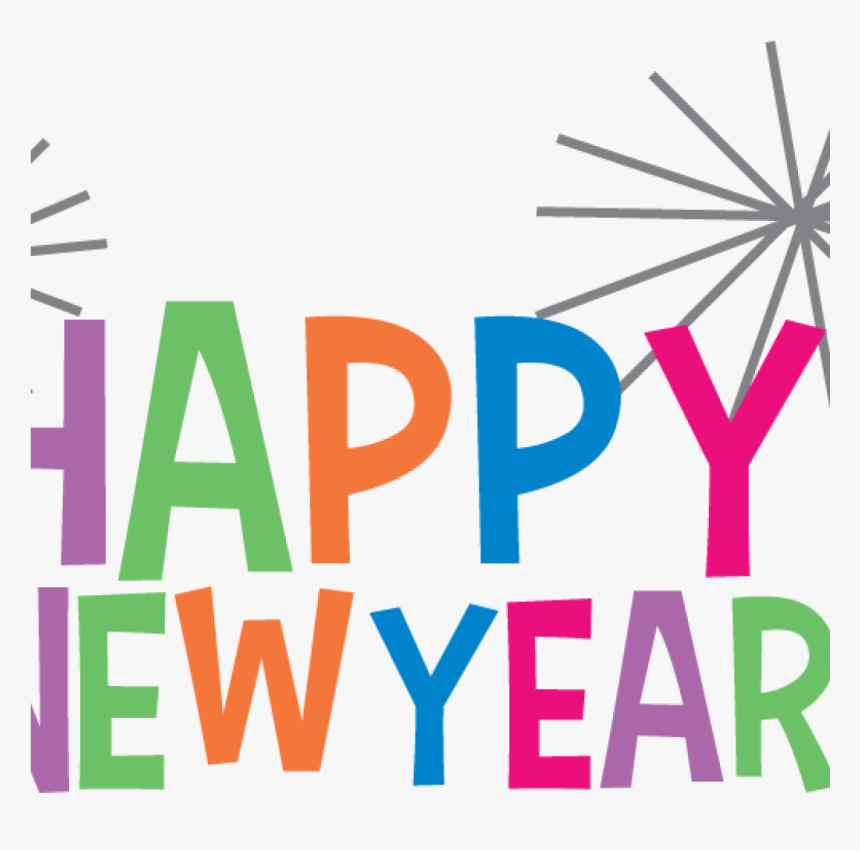 Happy New Year Clipart Free Download Happy New Year - Graphic Design, HD Png Download
