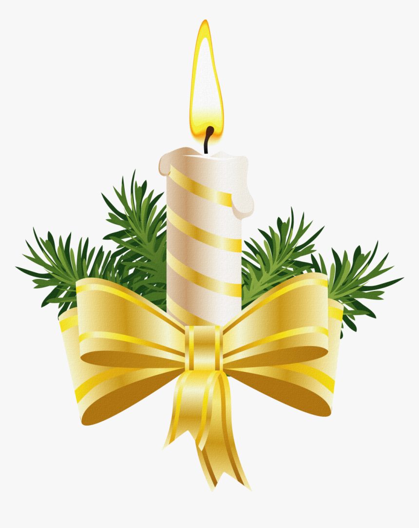 Candle Png Image - Christmas Candle Free, Transparent Png