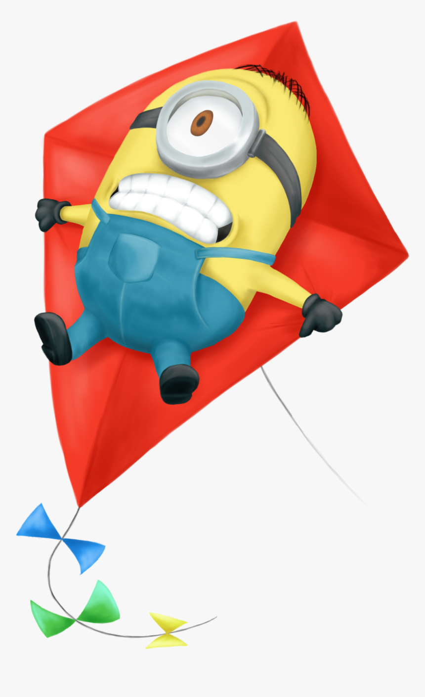 Transparent Minions Clipart - Minion Kite Png, Png Download