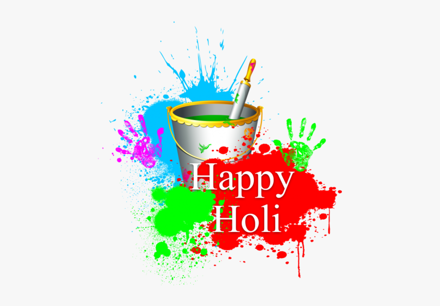 Transparent Mixing Bowl Clipart - Happy Holi Gif 2019, HD Png Download