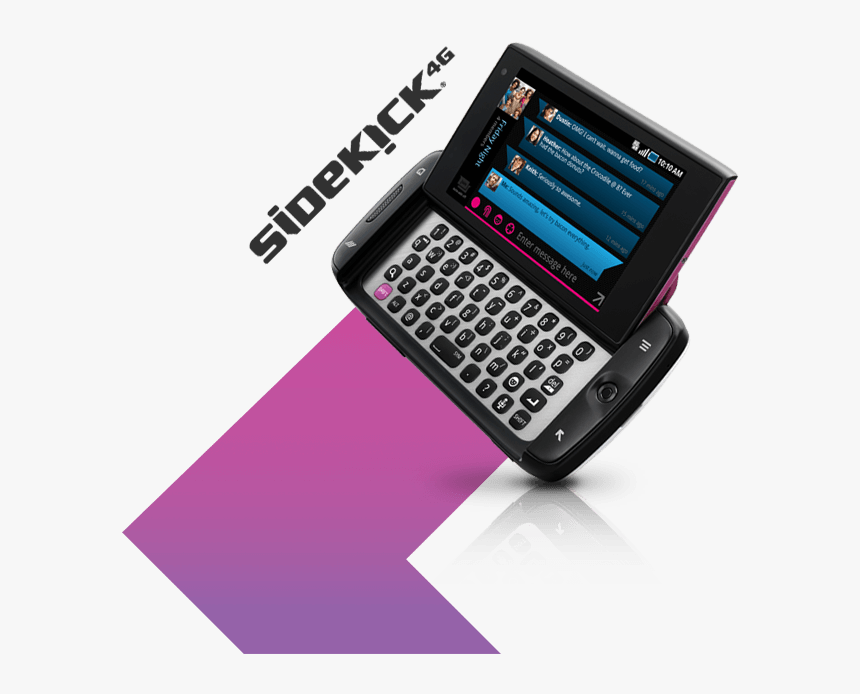 T Mobile Sidekick 4g, HD Png Download