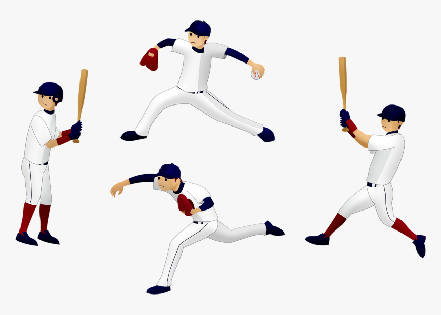 Imagen De Jugadores De Beisbol, HD Png Download