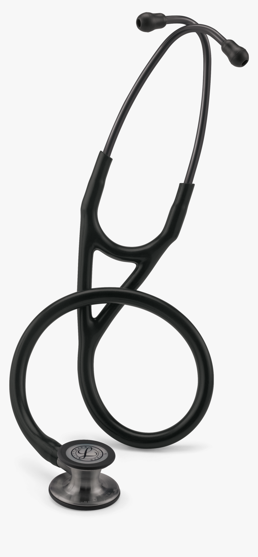 Transparent Stethoscope Medical Equipment - Littmann Matte Black Stethoscope With Gold, HD Png Download