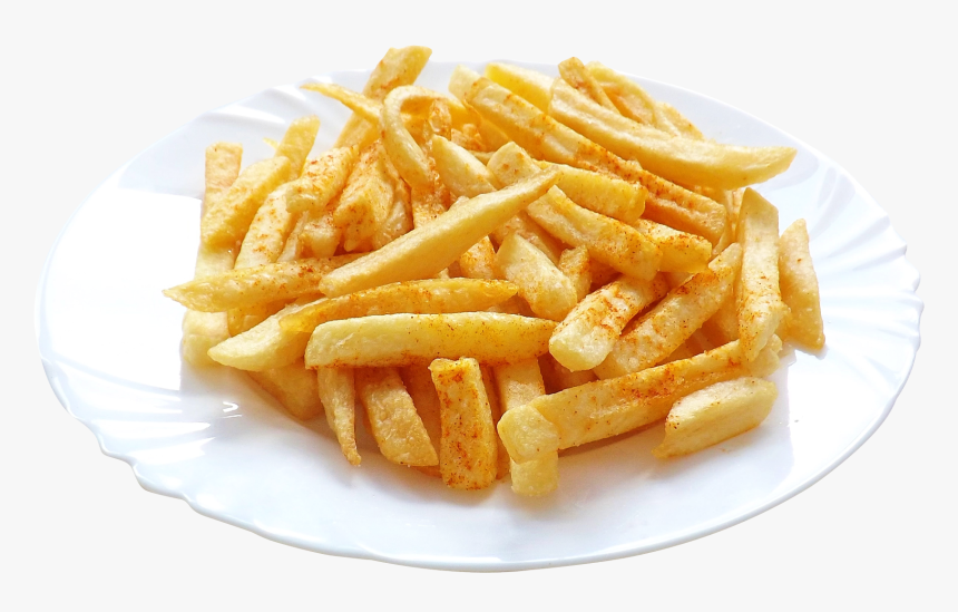 French Fries - 1 4 Chicken And Chips, HD Png Download