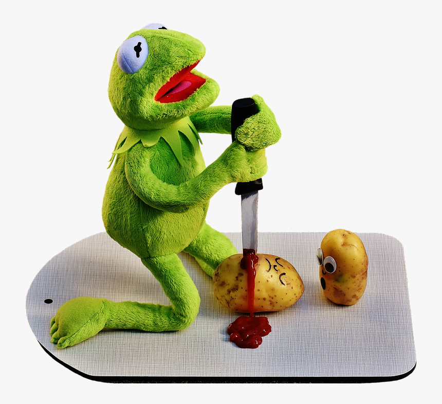 Kermit And Potatoes - Kermit Potato, HD Png Download