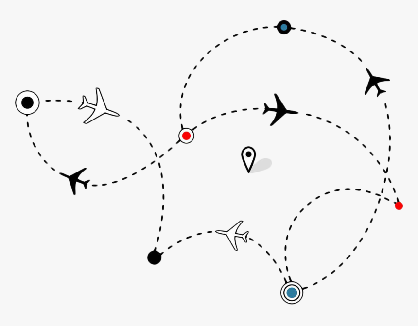 Mango Clipart Dotted - Flight Path, HD Png Download , Transparent Png ...