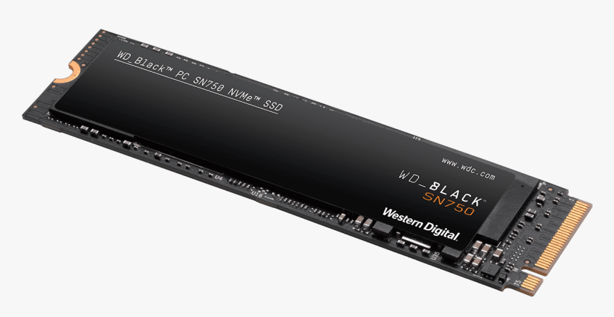 250gb Wd Black™ Sn750 Nvme™ Ssd - Wd Black Sn750 2tb, HD Png Download