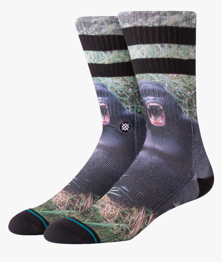 Stance Harambe Calze Uomo Stampa Gorilla - Stance Medias, HD Png Download
