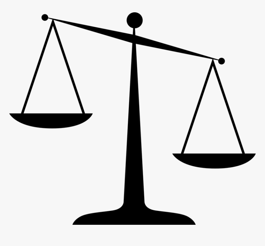 Scales Of Justice Clip Art, HD Png Download