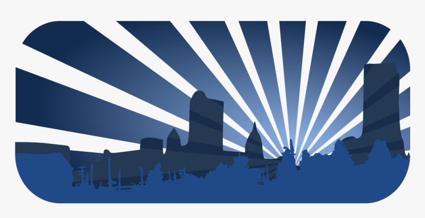 City Skyline Clip Art, HD Png Download
