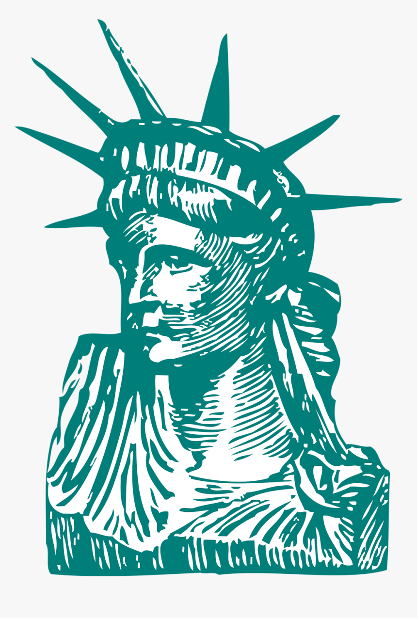Statue Of Liberty Illustration, HD Png Download