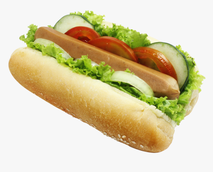 Hot Dog Png - Pizza Hot Dog Hamburger, Transparent Png