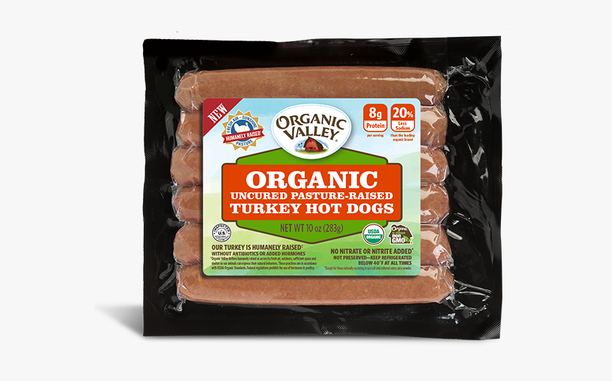 Organic Valley Grass Fed Hot Dogs, HD Png Download