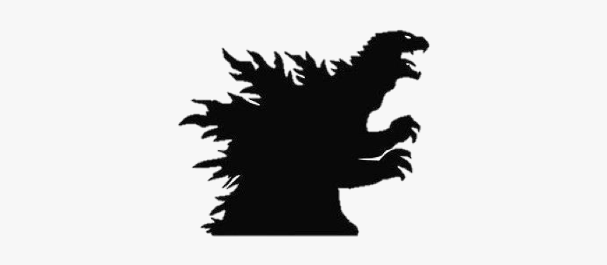 Godzilla Wall Decal Sticker - Godzilla Silhouette Png, Transparent Png