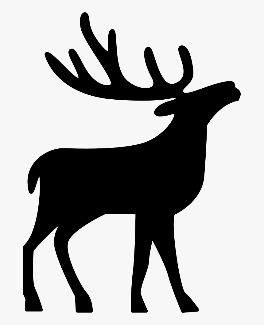 Deer - Deer Icon Png, Transparent Png