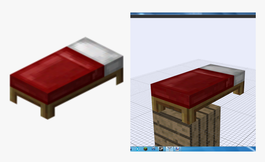 Minecraft Bed Png Transparent Png Transparent Png Image Pngitem