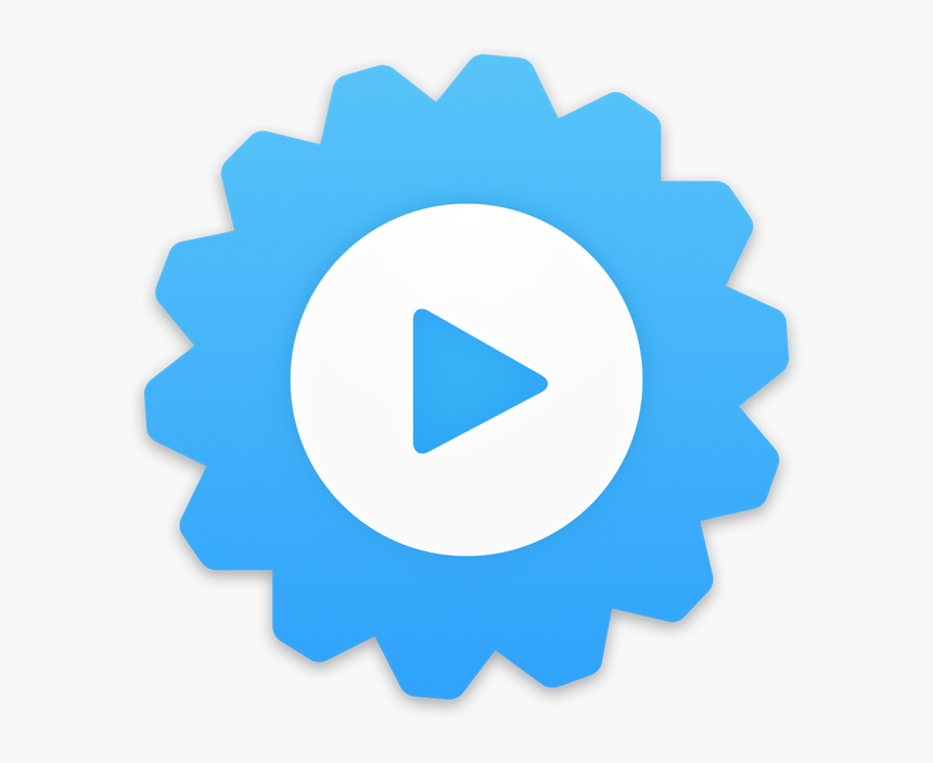 Gear Music Player On The Mac App Store - Red Gear Icon Png, Transparent Png