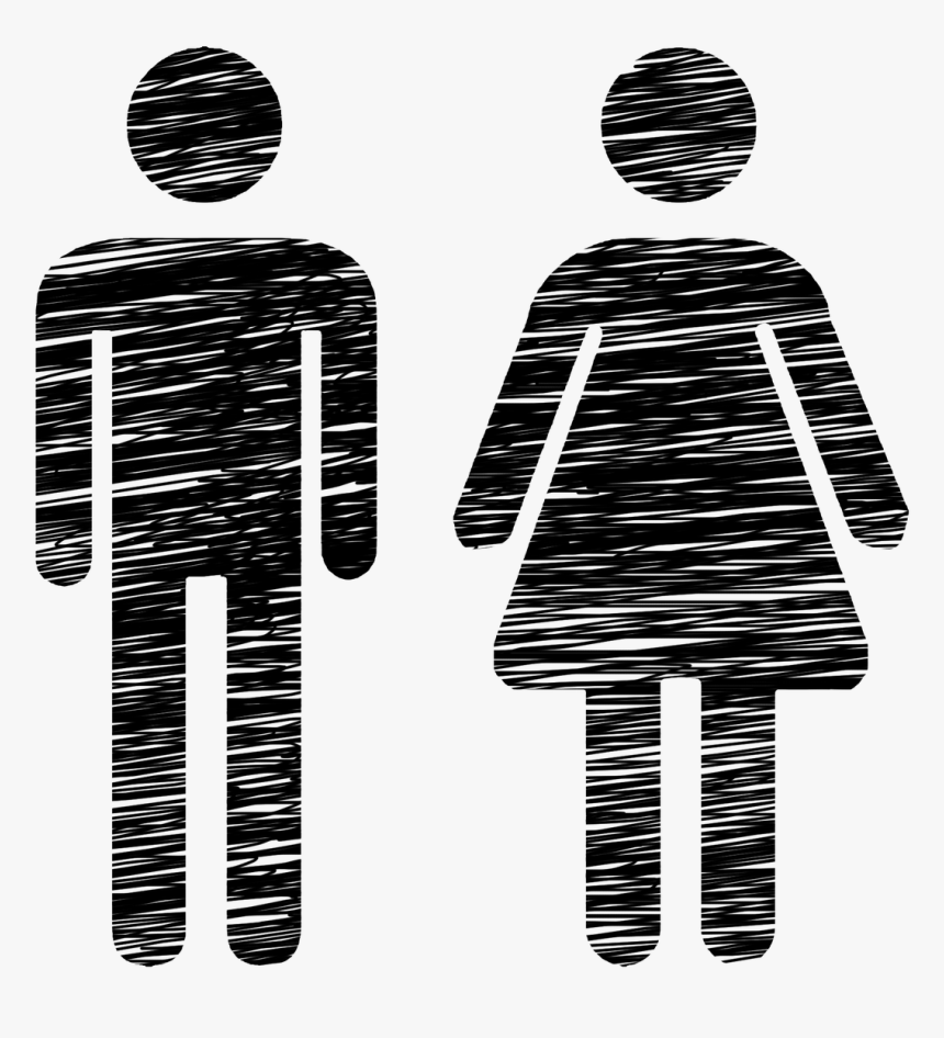 Icon Icon People People Wc Icon Png Image - Hombres Y Mujeres Png, Transparent Png
