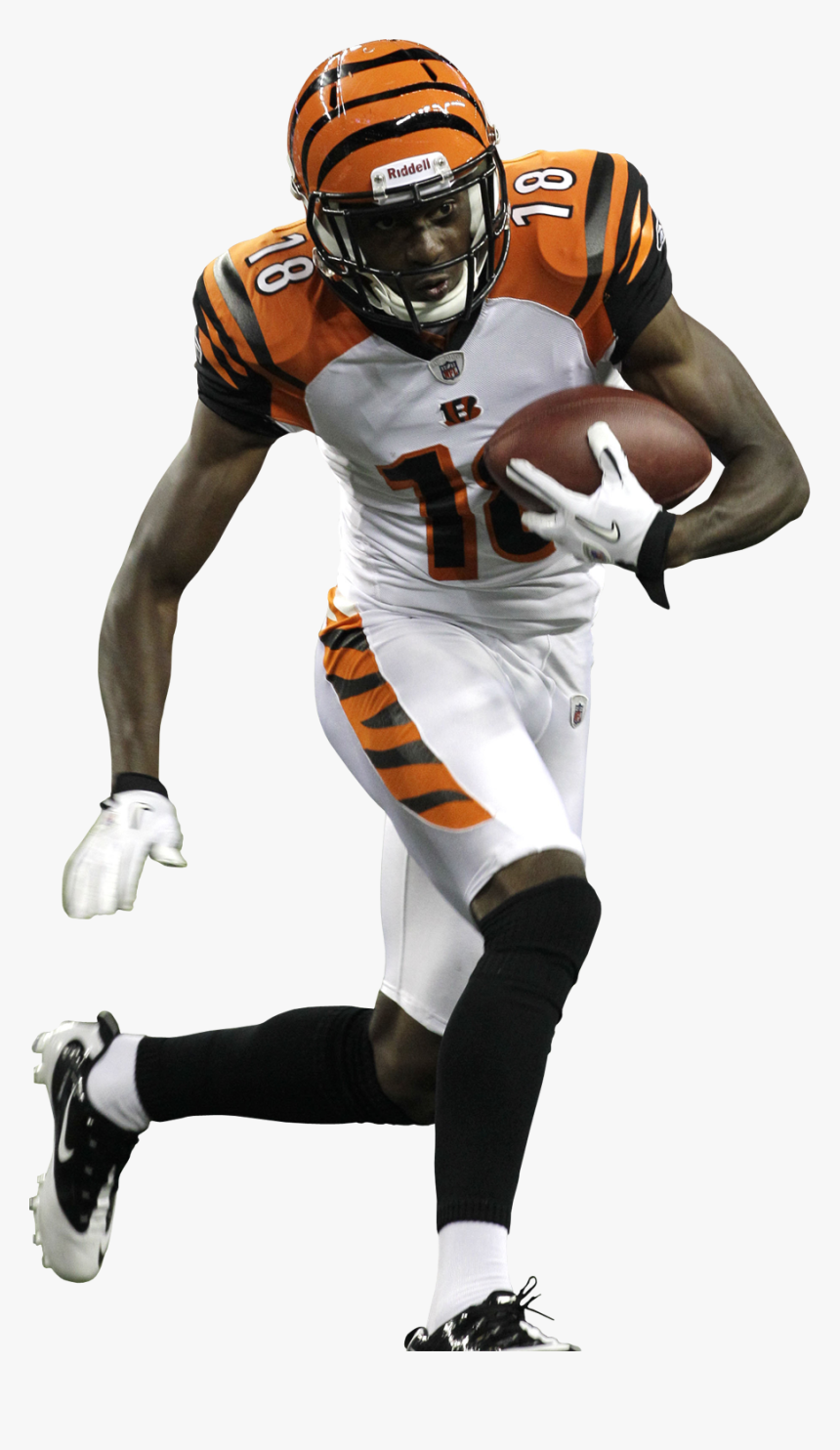 Transparent Cincinnati Bengals Clipart - Bengals Aj Green Png, Png Download