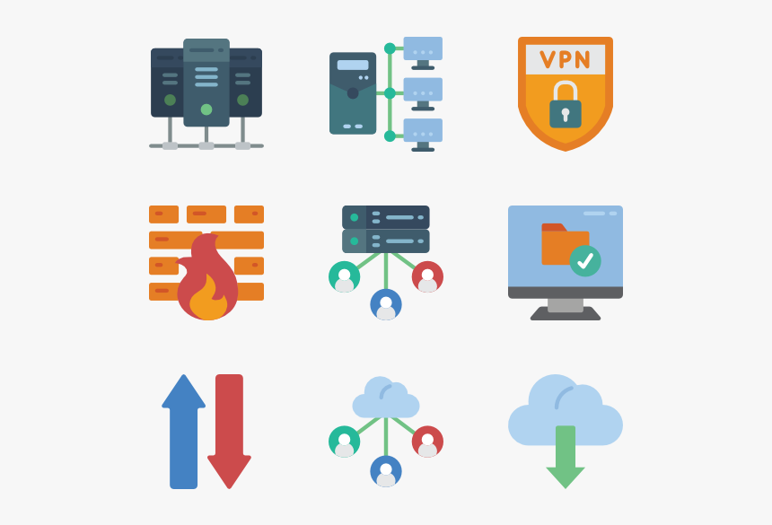 Networking Iconos Png, Transparent Png
