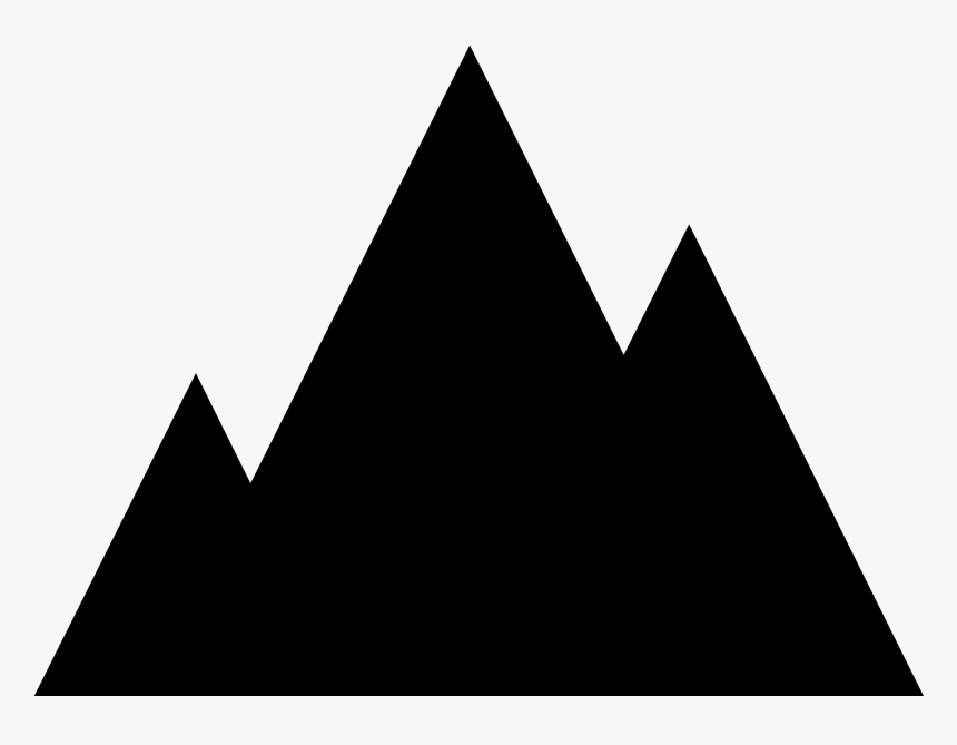 Pyramid - Mountain Png Symbol, Transparent Png