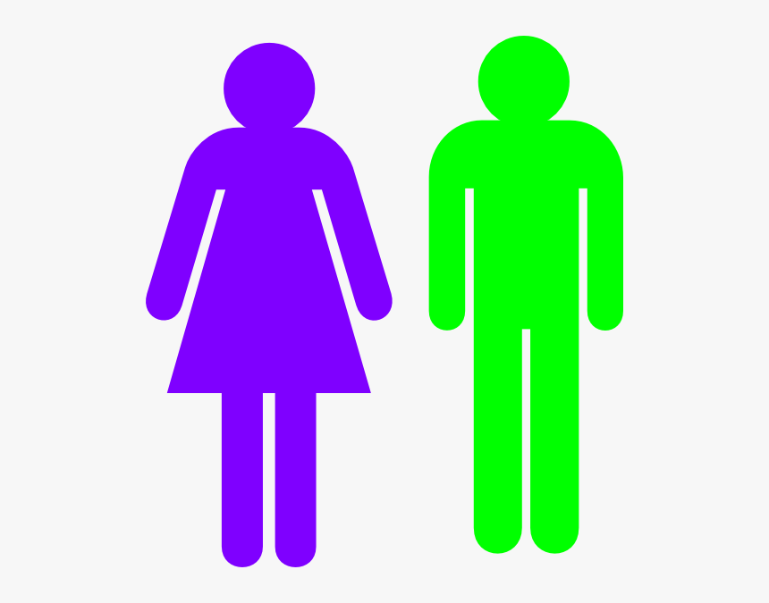 Transparent Stick People Png - Stick Figure Girls And Boys, Png Download