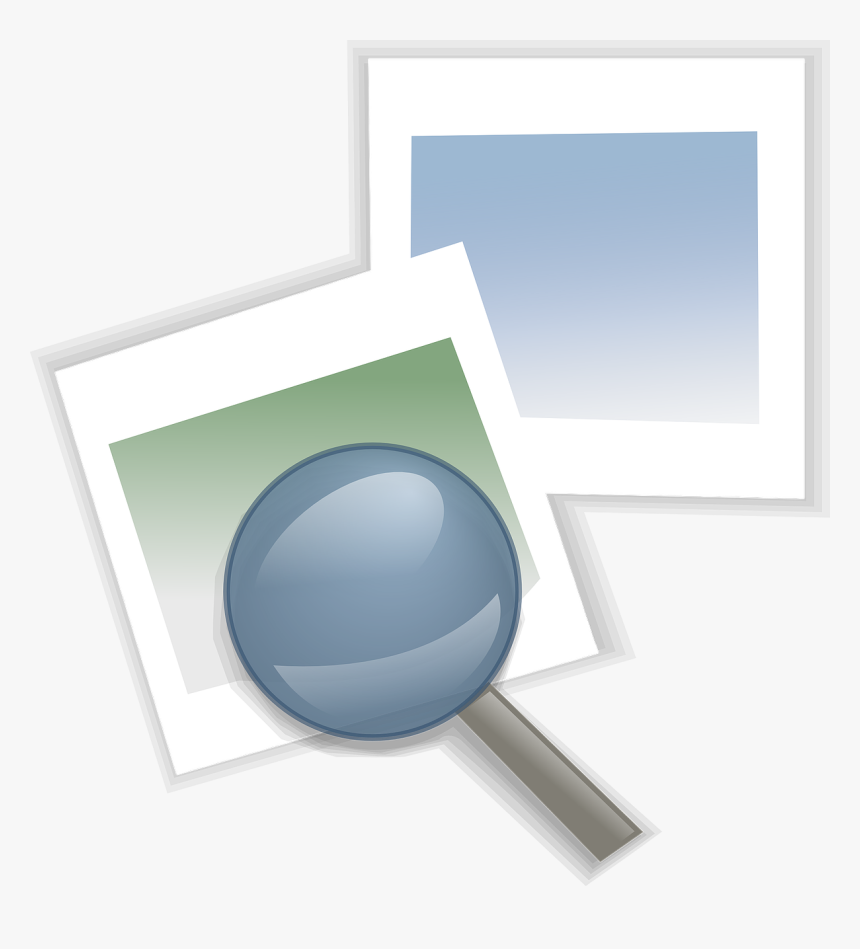 Magnifying Glass Enlarge Magnify - Copyright Icon, HD Png Download