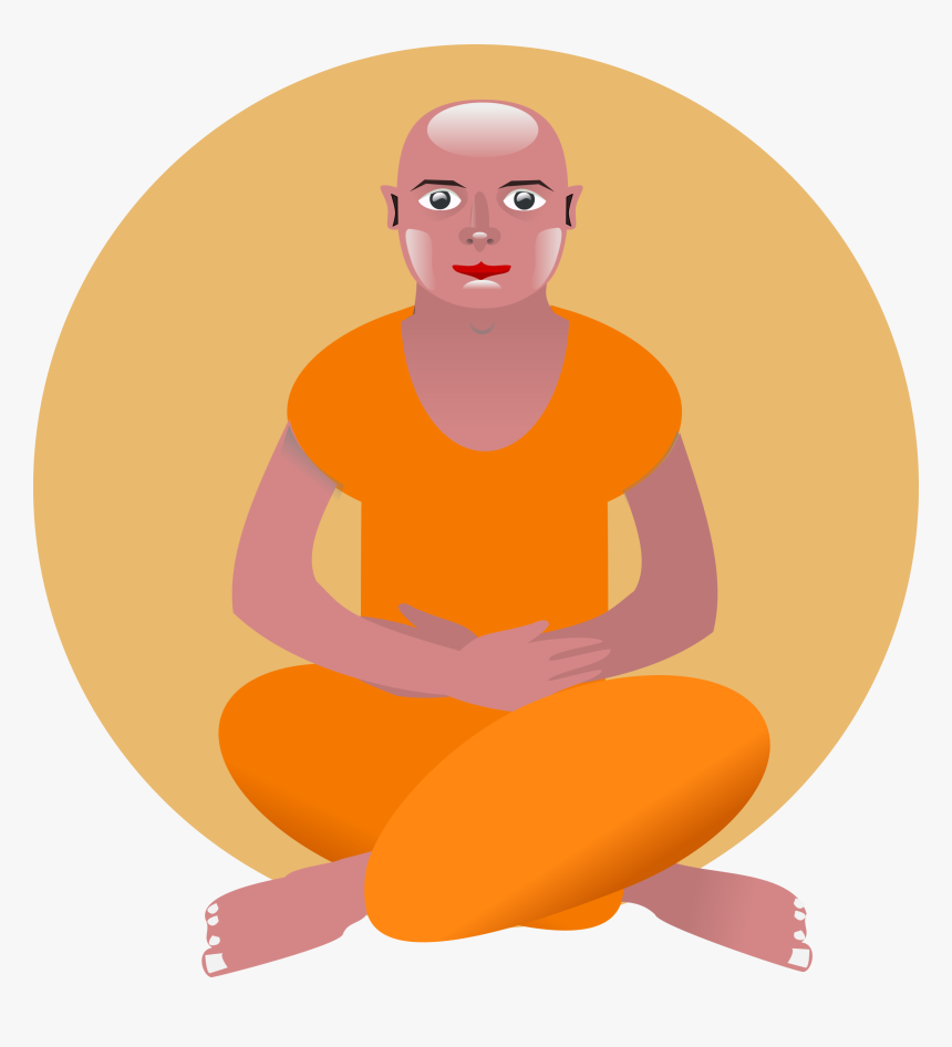 Shoulder,stomach,neck - Meditation, HD Png Download