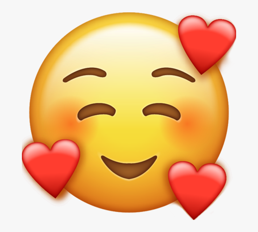Agradecimiento - Smiling Face With 3 Hearts Png, Transparent Png