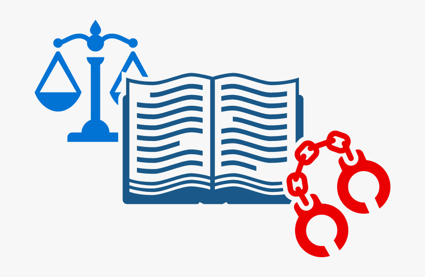 Transparent Police Arresting Clipart - Law Icon Png Color, Png Download