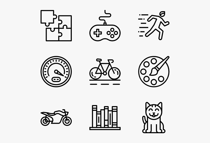 Hobbies - Work Icon, HD Png Download