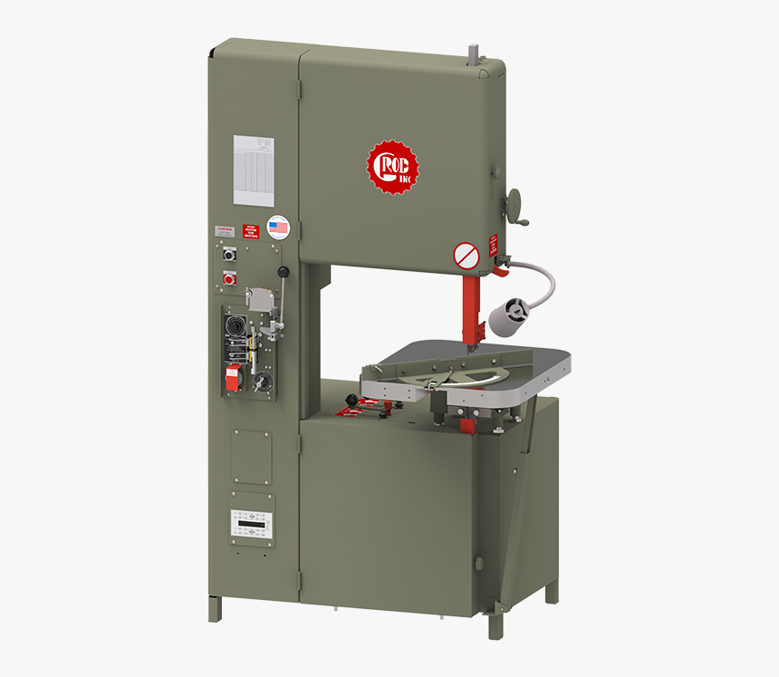 4v-24 Band Saw W/ Optional Equipment - Grob Band Saw, HD Png Download
