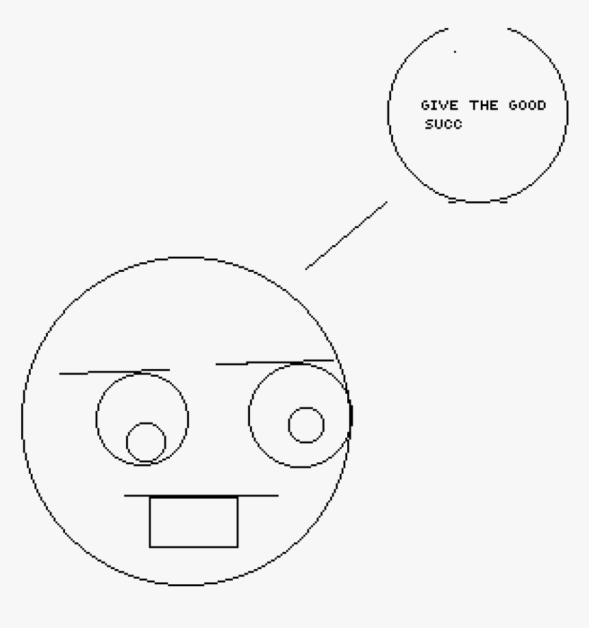 Give The Good S U C C - Line Art, HD Png Download
