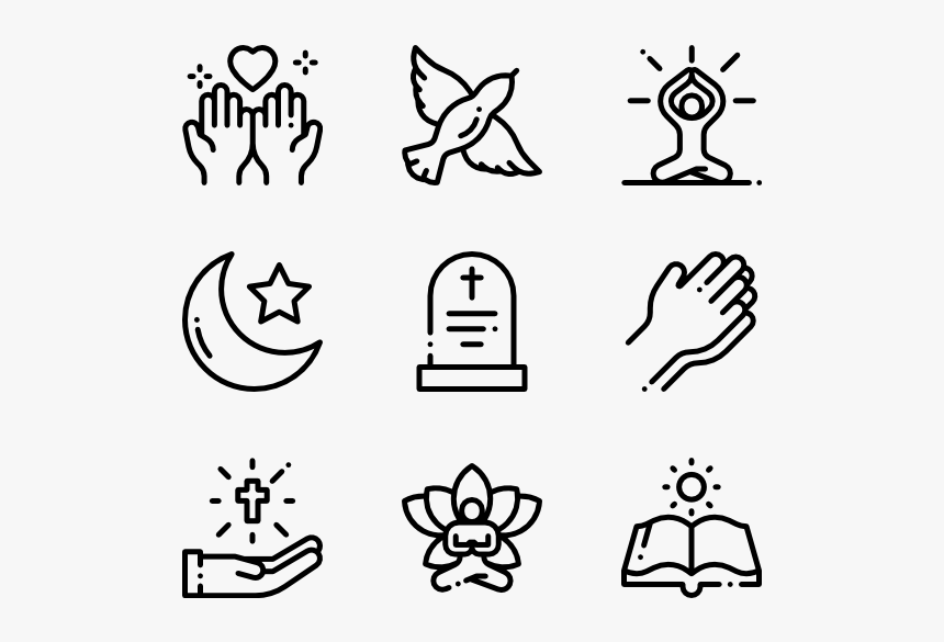Clip Art Icons Free Spiritual - Family Line Icon Png, Transparent Png