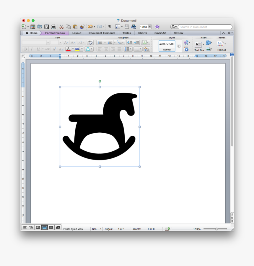 Rocking Horse Toy Silhouette, HD Png Download