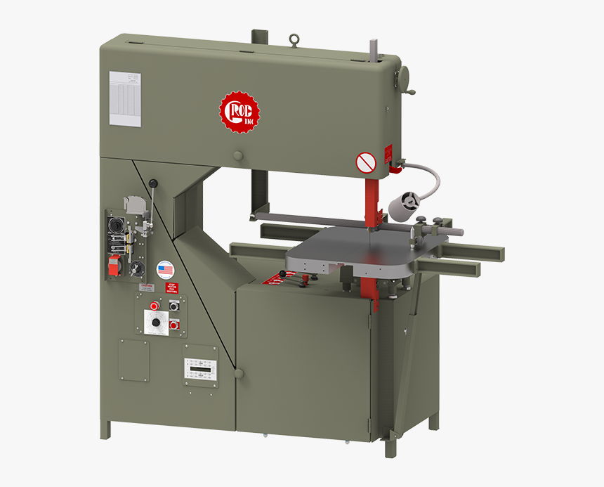 4v-36 Band Saw W/ Optional Equipment - Grob Inc Bandsaw How To Turn, HD Png Download