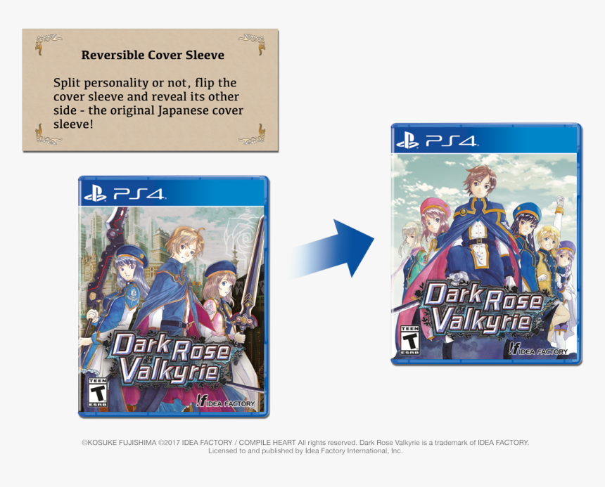 Dark Rose Valkyrie Ps4 Pal, HD Png Download