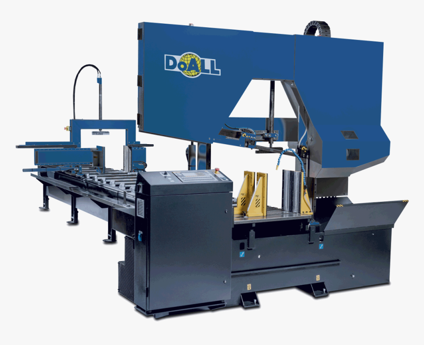Doall Tdc-600cnc Dual Column Tube Cutting Band Saw - Cnc Band Saw, HD Png Download