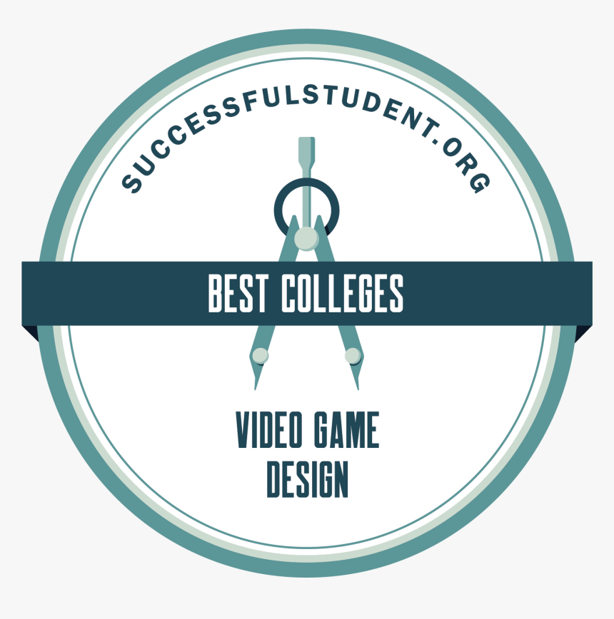 Best Video Game Design Colleges Badge - Game Design Colleges Logo, HD Png Download