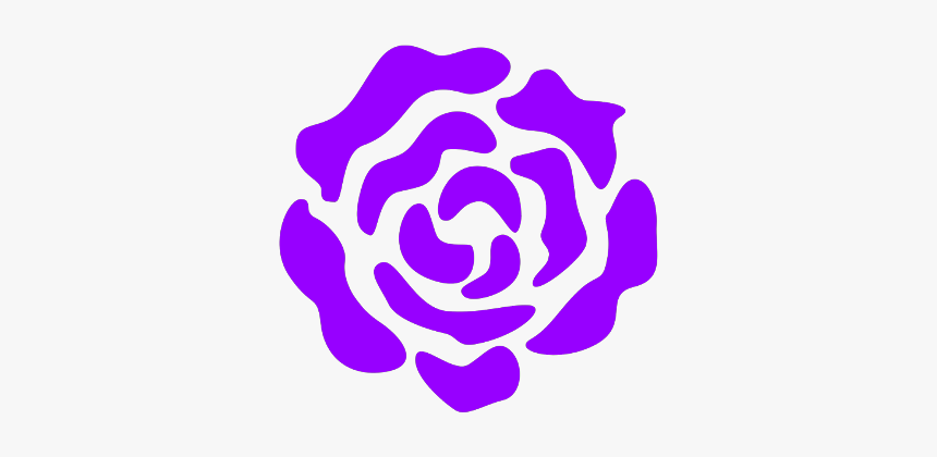 #purple #darkpurple #dark #rose #flower #color #pixle22 - 花, HD Png Download