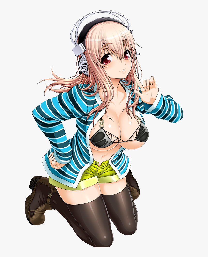 Super Sonico Render, HD Png Download