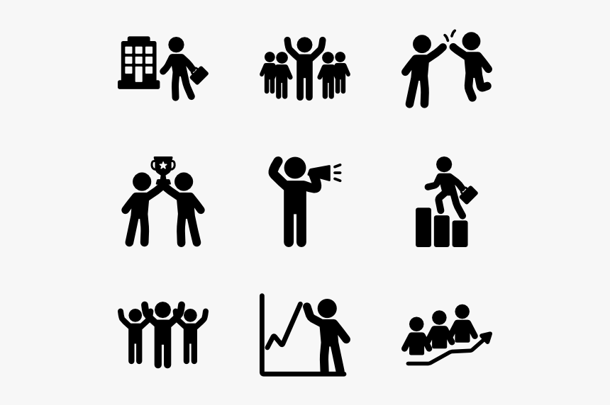 Triumphs - People Celebrating Icons, HD Png Download