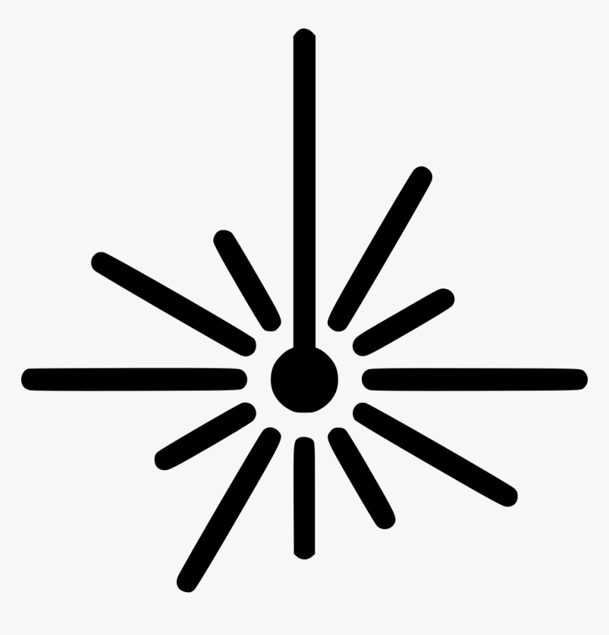 Laser Beam - Black And White Laser Beam, HD Png Download