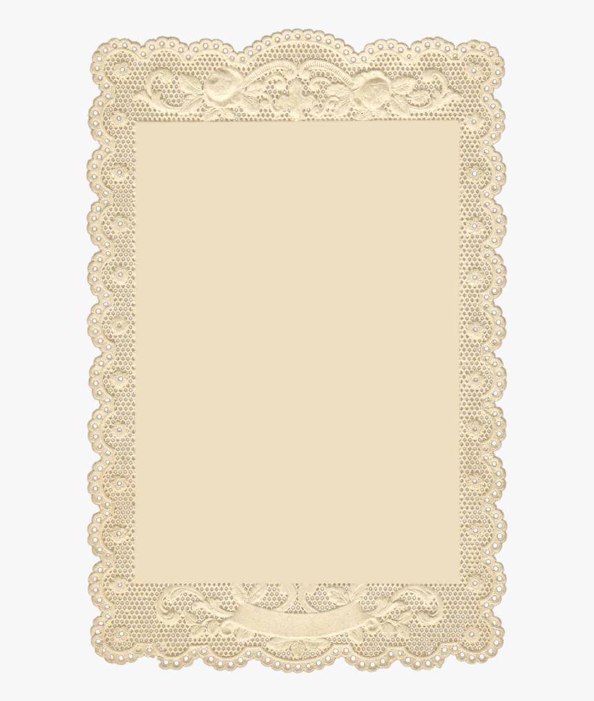 This Is The Lace Frame That I Made From The Lace Holy - Beige, HD Png Download