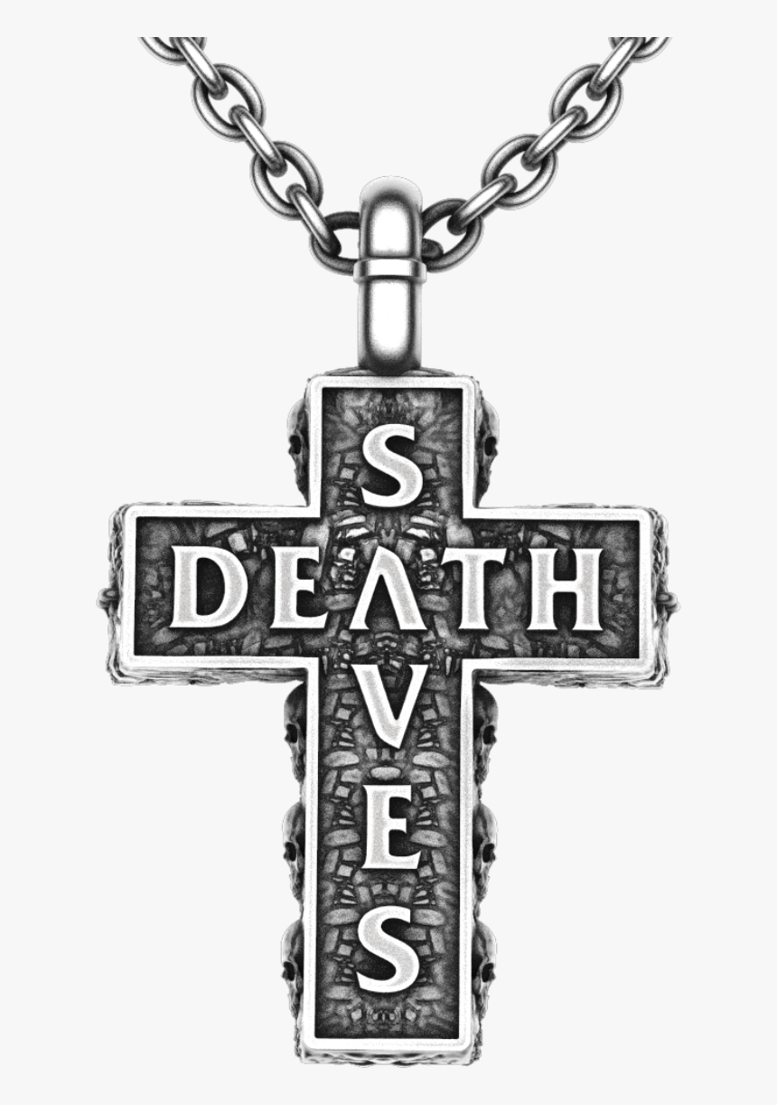Death Cross Pendant Locket- - Locket, HD Png Download