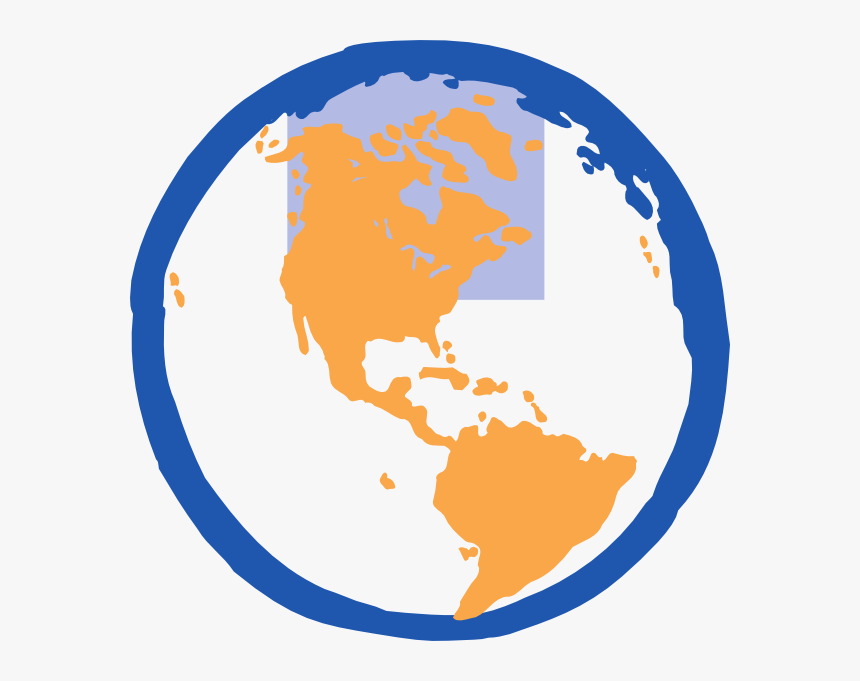 Transparent Wireframe Globe Png - Dengue In The World Map, Png Download